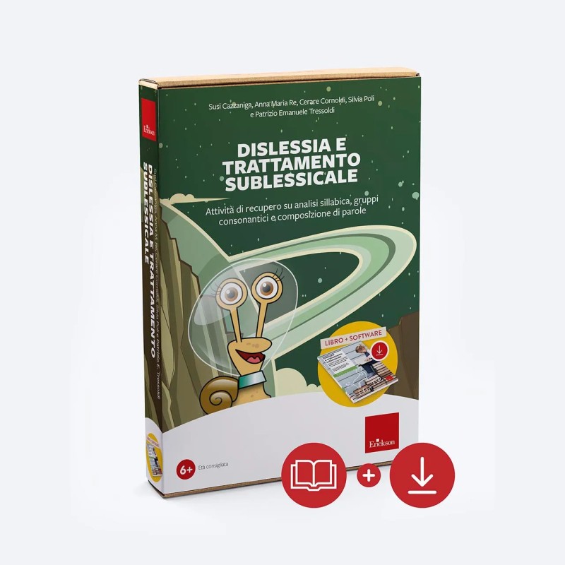 Dislessia e trattamento sublessicale (KIT: Libro + Software)