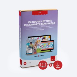 100 nuove letture in stampato maiuscolo (KIT: Web App + Guida)