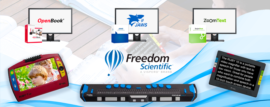 Banner Freedom Scientific